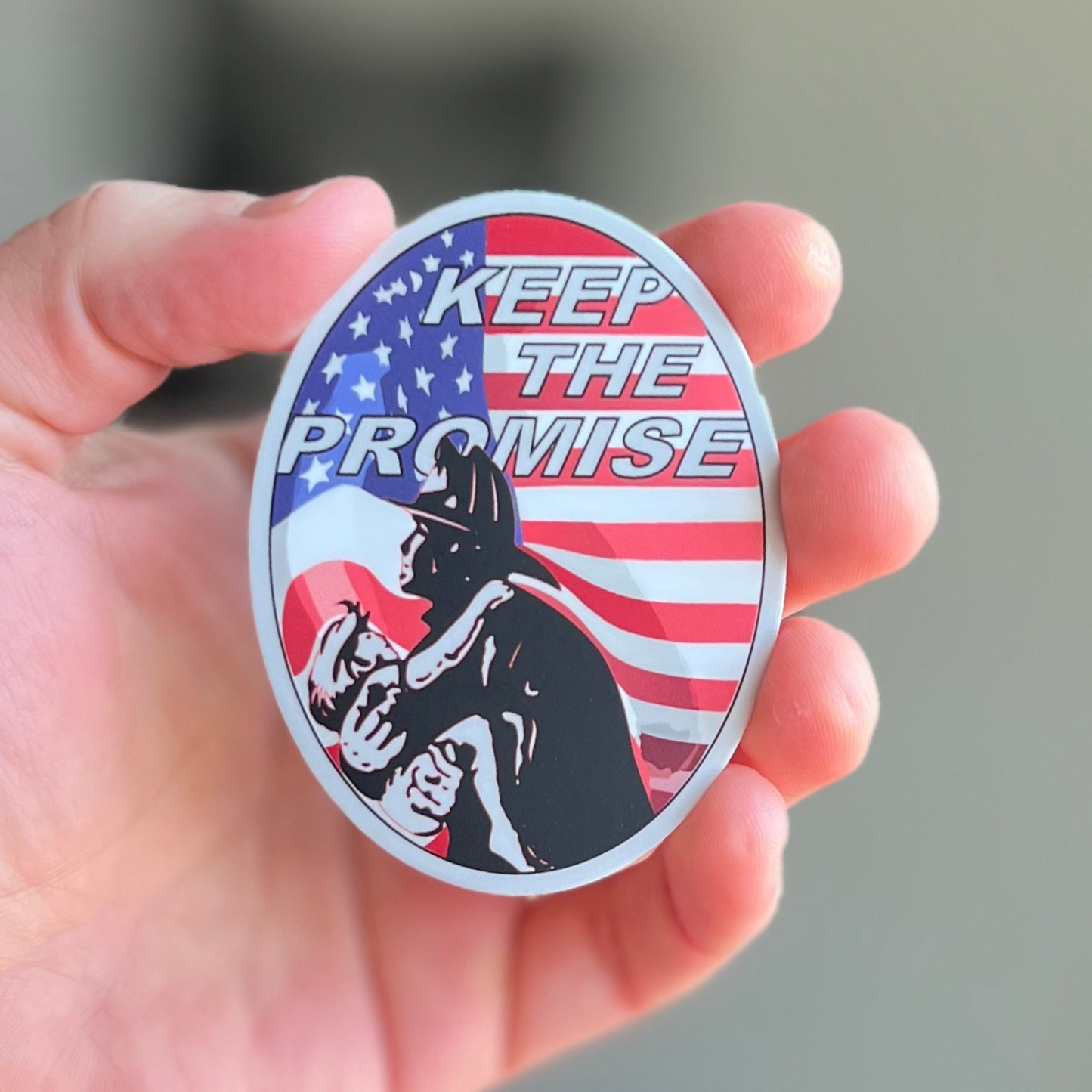 Keep the Promise Sticker - All-American