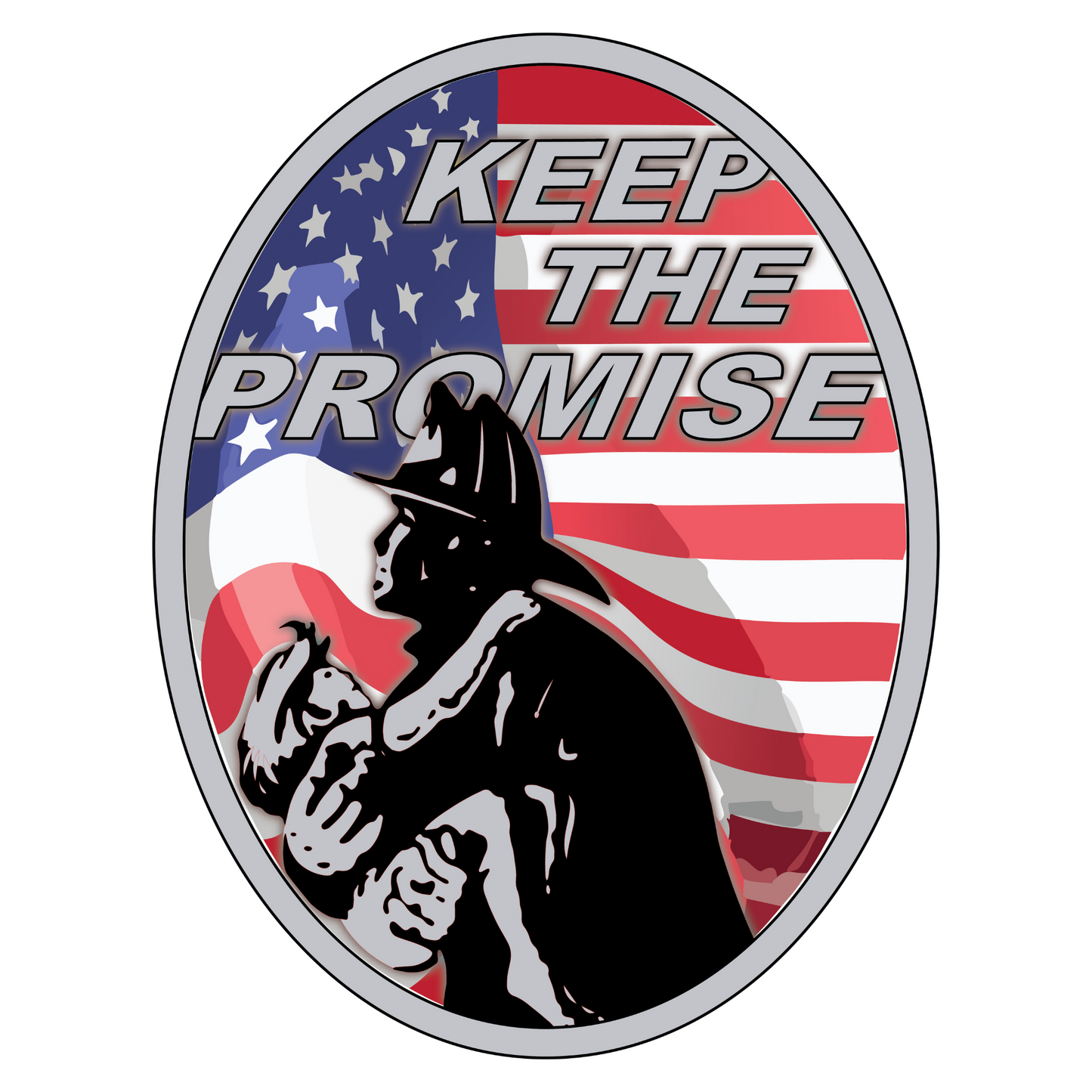Keep the Promise Sticker - All-American