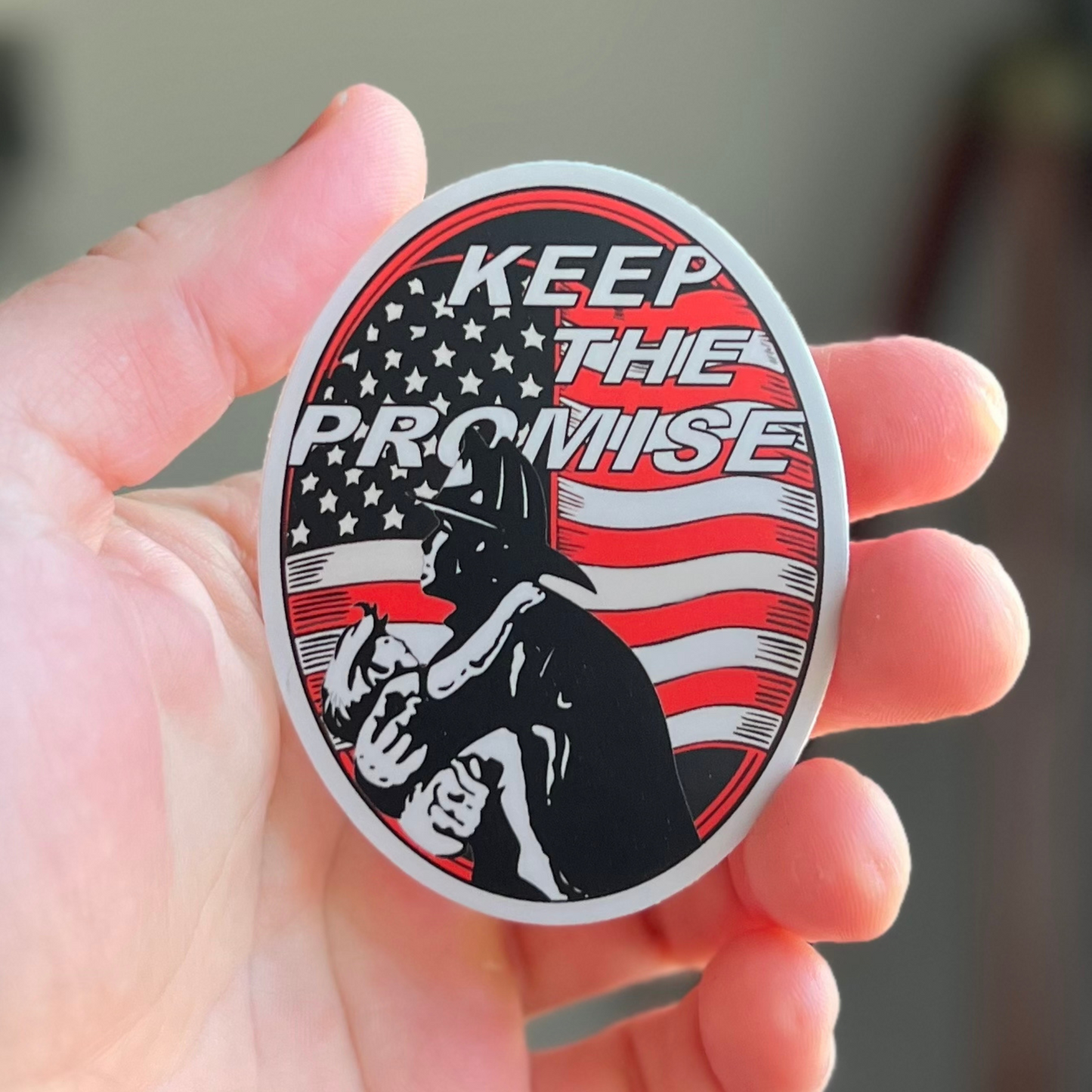 Keep the Promise Sticker - Americana