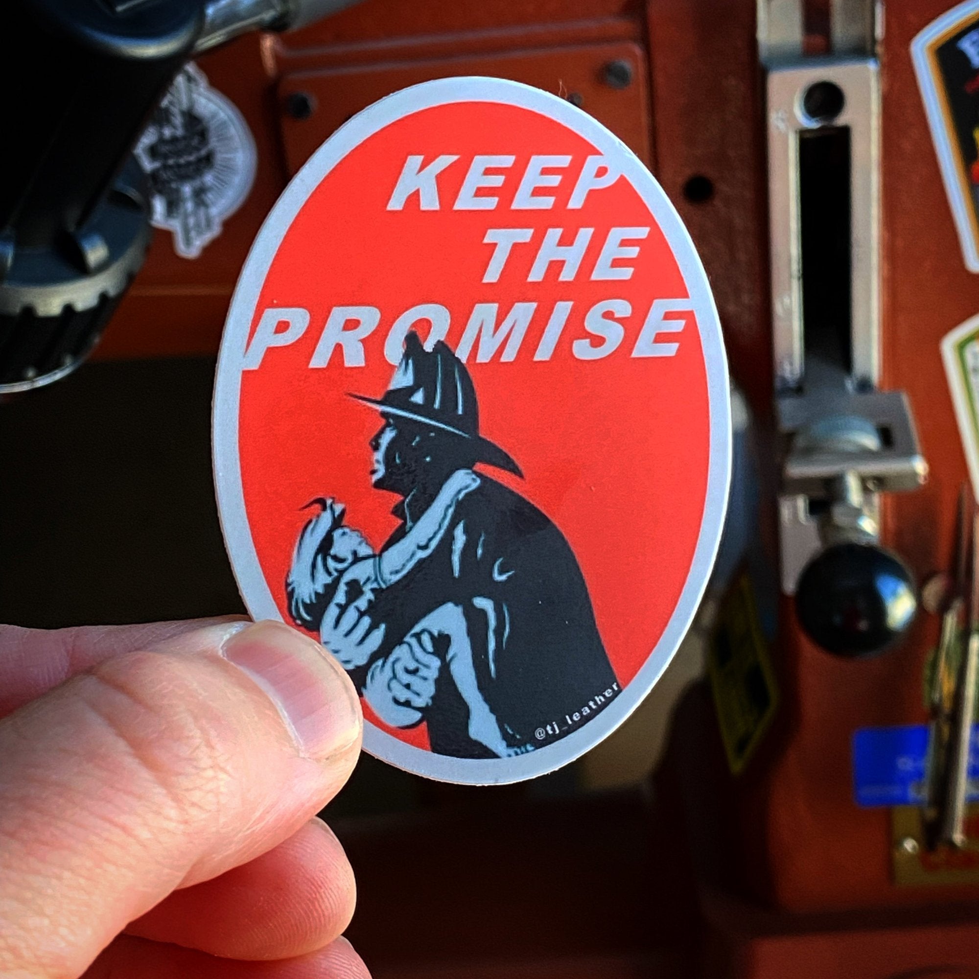 Keep the Promise - Sticker – Keep the Promise Fire