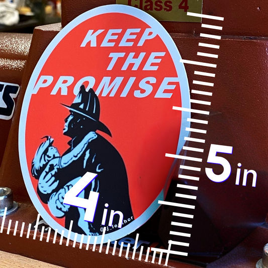Stickers & Patches – Keep the Promise Fire