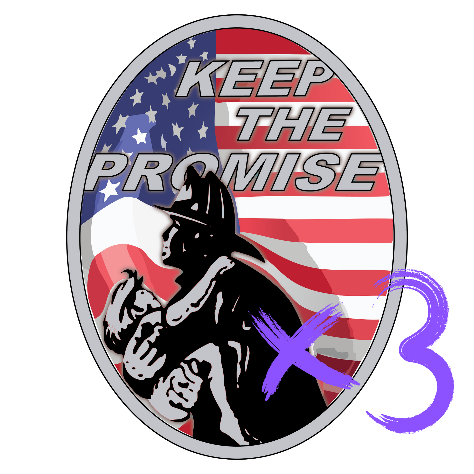 Keep the Promise - All American Sticker (Bundle of 3) – Keep the ...