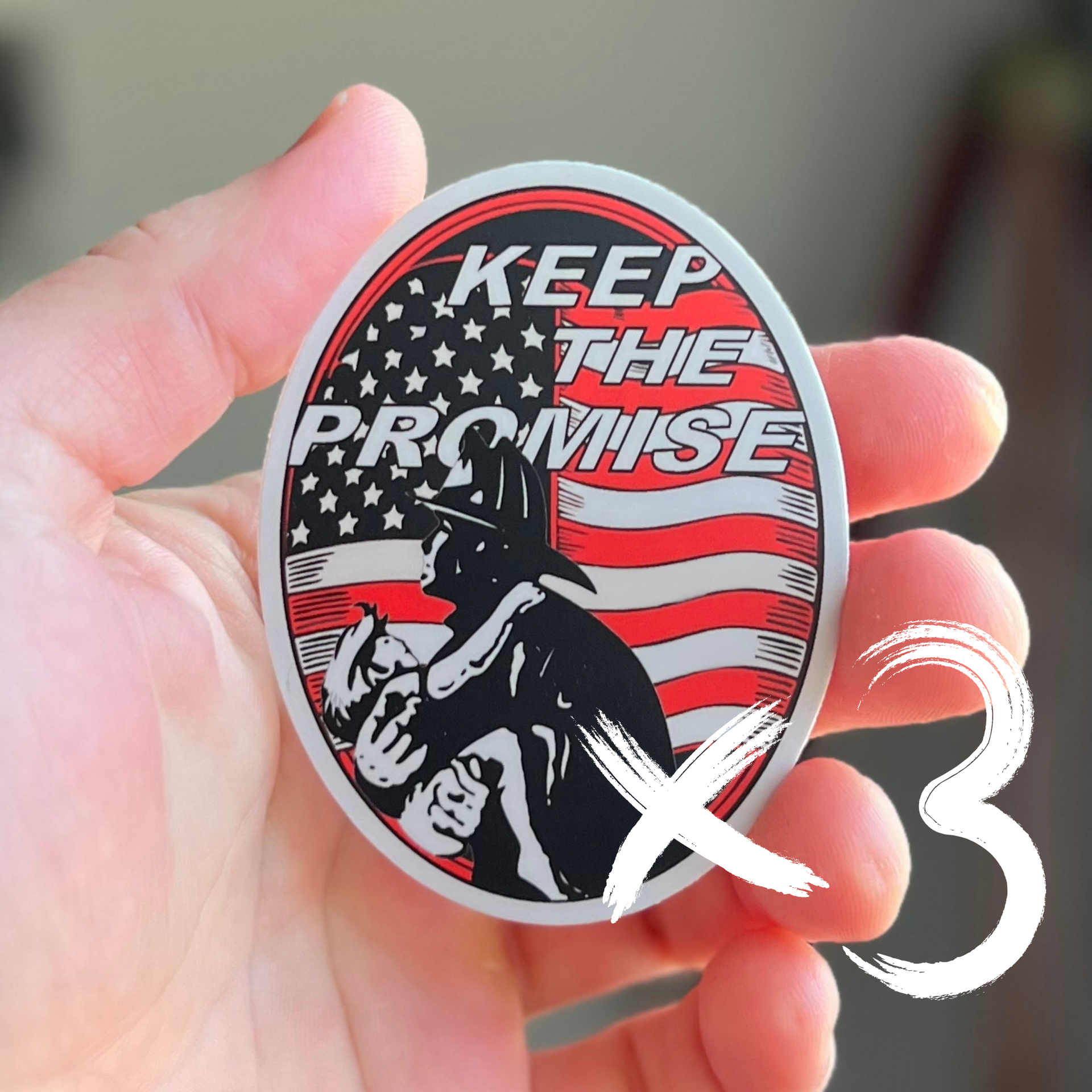 KtP Sticker - Americana (Bundle of 3)