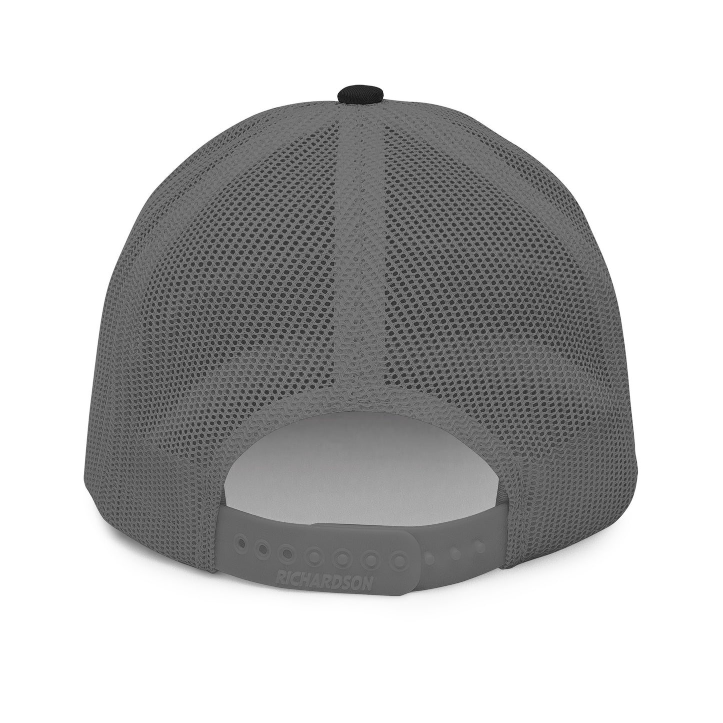 Gray Snapback Trucker Cap