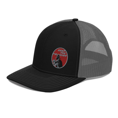 Gray Snapback Trucker Cap